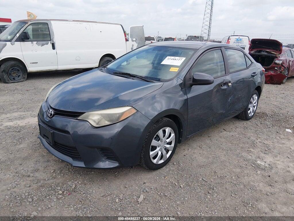 5YFBURHE0EP134862 2014 TOYOTA COROLLA photo no. 2