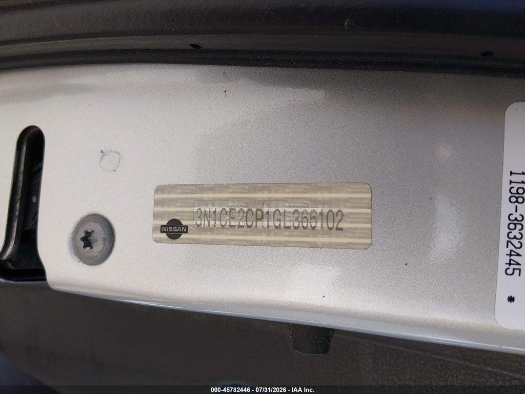 3N1CE2CP1GL366102 2016 NISSAN VERSA NOTE photo no. 9