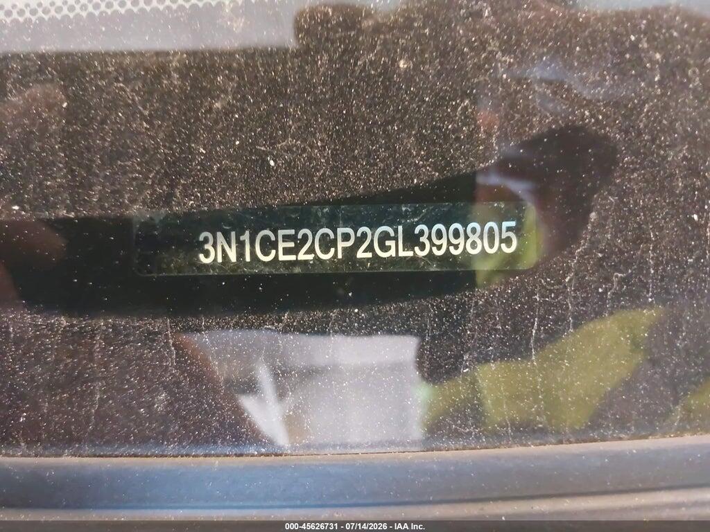 3N1CE2CP2GL399805 2016 NISSAN VERSA NOTE photo no. 9