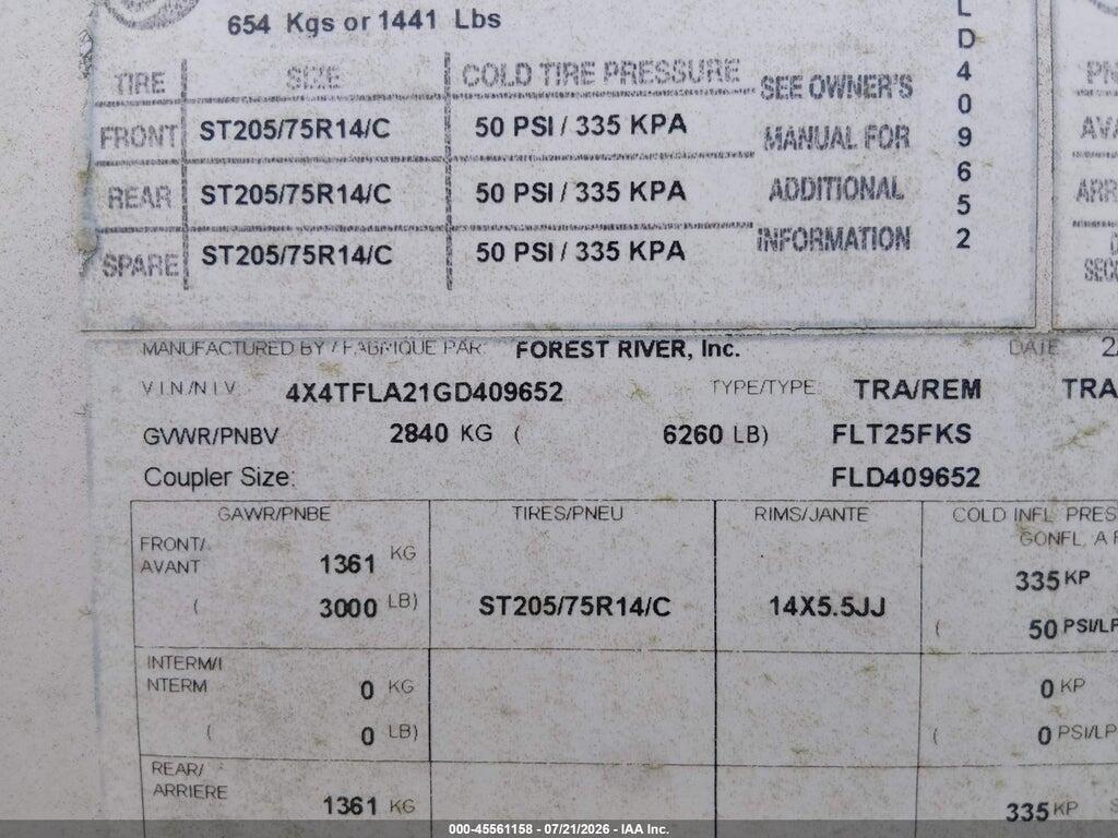 4X4TFLA21GD409652 2016 OTHER OTHER photo no. 9