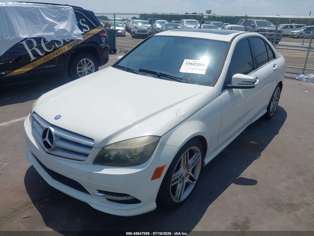 WDDGF5GBXBR145486 2011 MERCEDES-BENZ C 350 photo no. 2