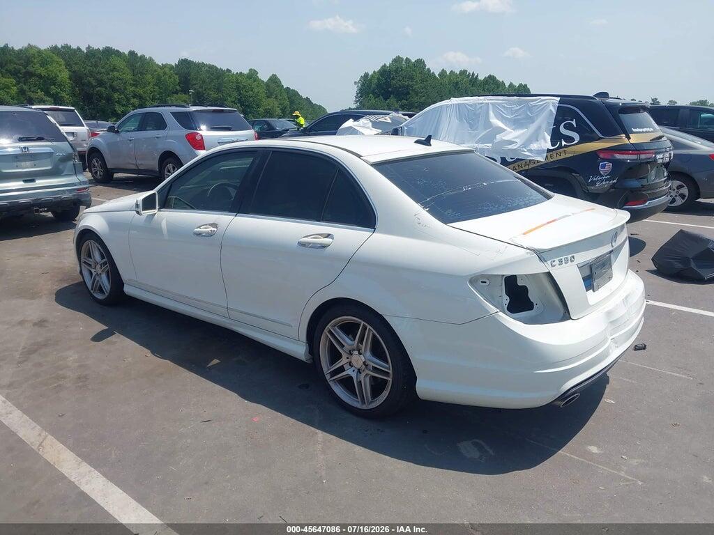 WDDGF5GBXBR145486 2011 MERCEDES-BENZ C 350 photo no. 3