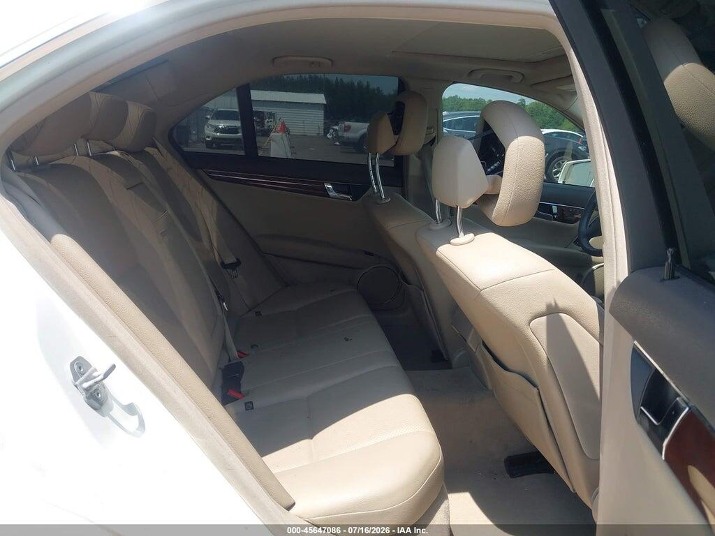 WDDGF5GBXBR145486 2011 MERCEDES-BENZ C 350 photo no. 8