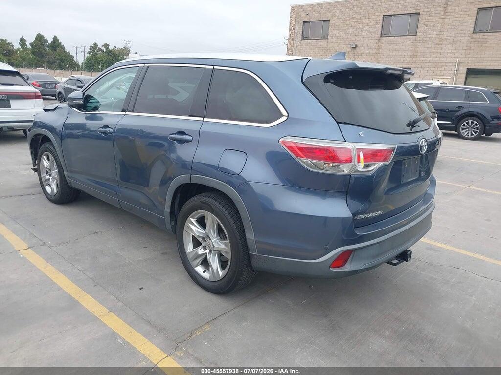 5TDYKRFH8ES011699 2014 TOYOTA HIGHLANDER photo no. 3