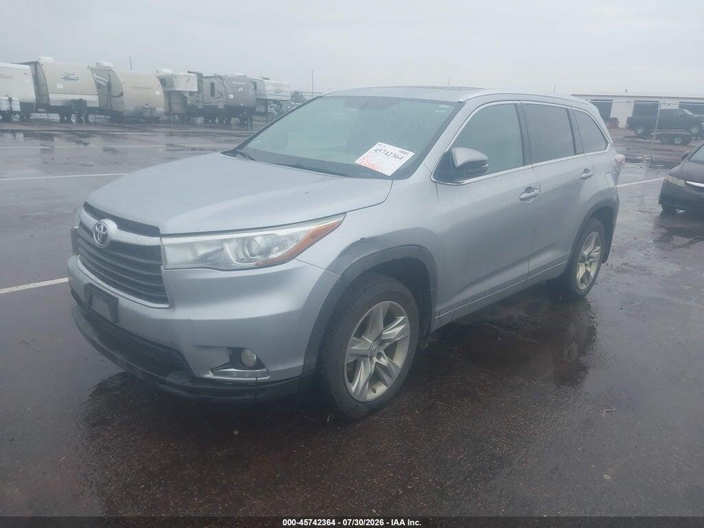 5TDDKRFH0ES046932 2014 TOYOTA HIGHLANDER photo no. 2