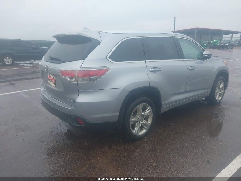 5TDDKRFH0ES046932 2014 TOYOTA HIGHLANDER photo no. 4