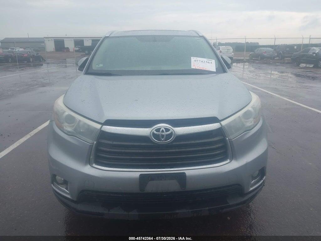 5TDDKRFH0ES046932 2014 TOYOTA HIGHLANDER photo no. 6