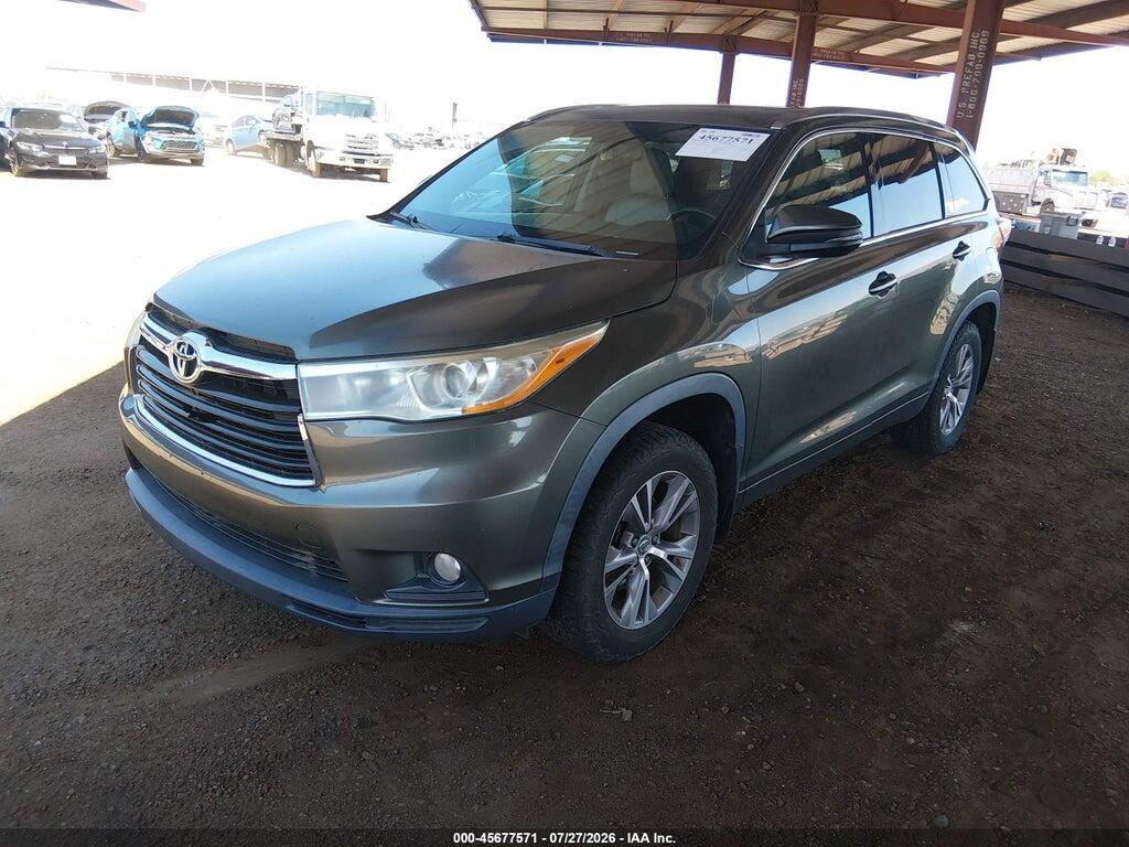 5TDJKRFH1ES018480 2014 TOYOTA HIGHLANDER photo no. 2