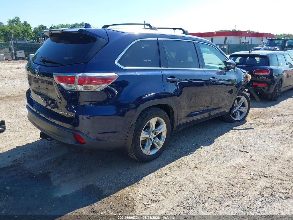 5TDDKRFH8ES031899 2014 TOYOTA HIGHLANDER photo no. 4