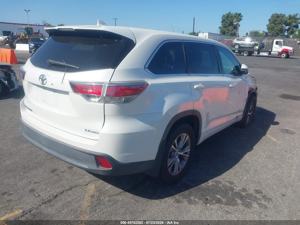 5TDBKRFH9ES067964 2014 TOYOTA HIGHLANDER photo no. 4