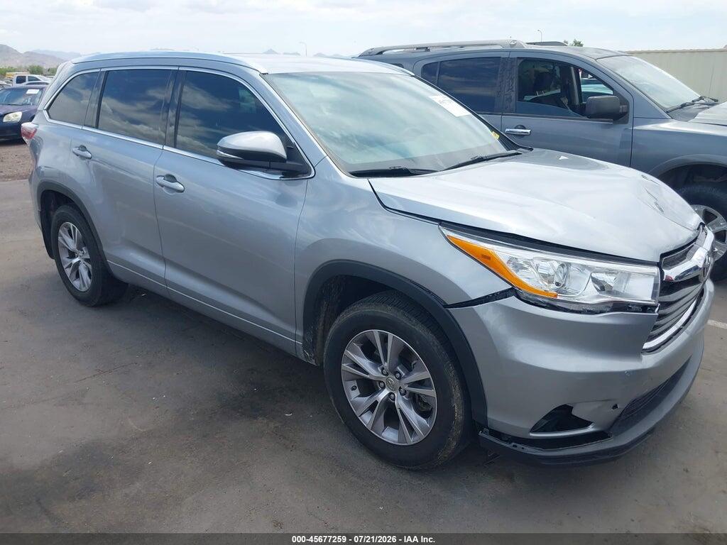 5TDJKRFH7ES007659 2014 TOYOTA HIGHLANDER photo no. 1