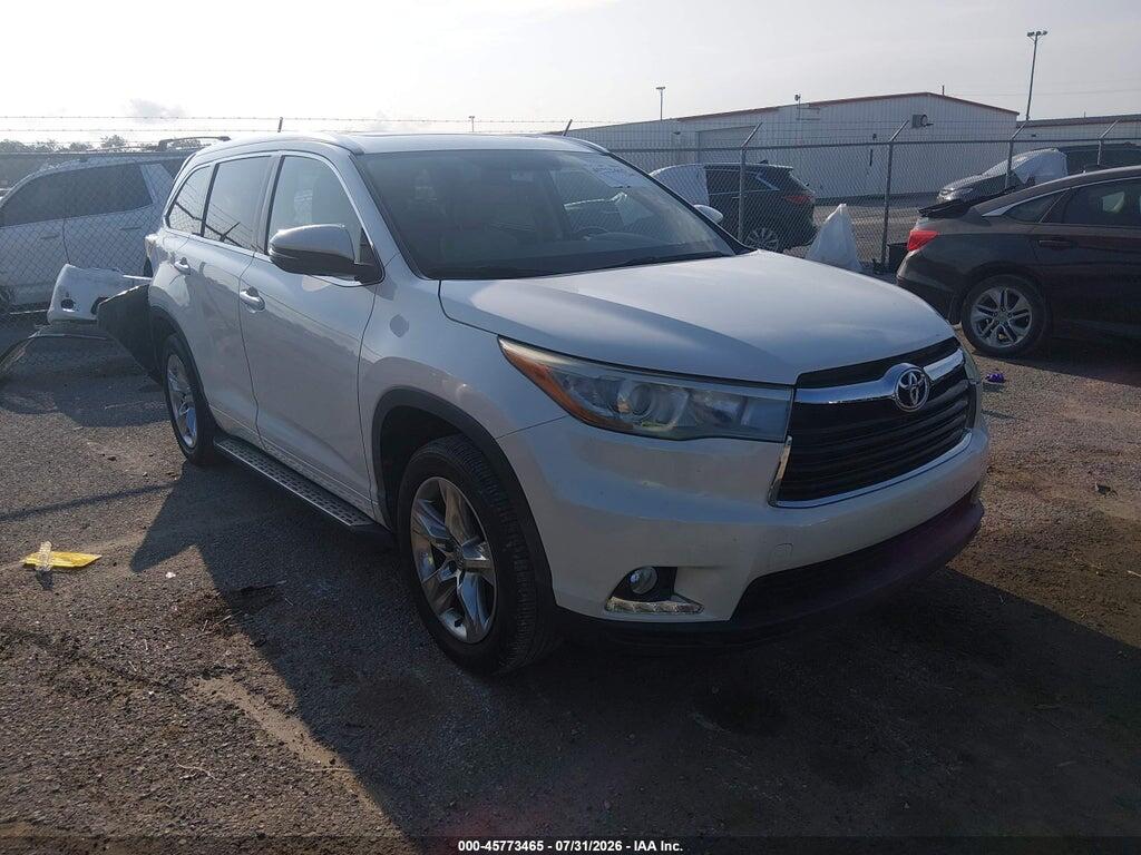 5TDYKRFHXES006679 2014 TOYOTA HIGHLANDER photo no. 1