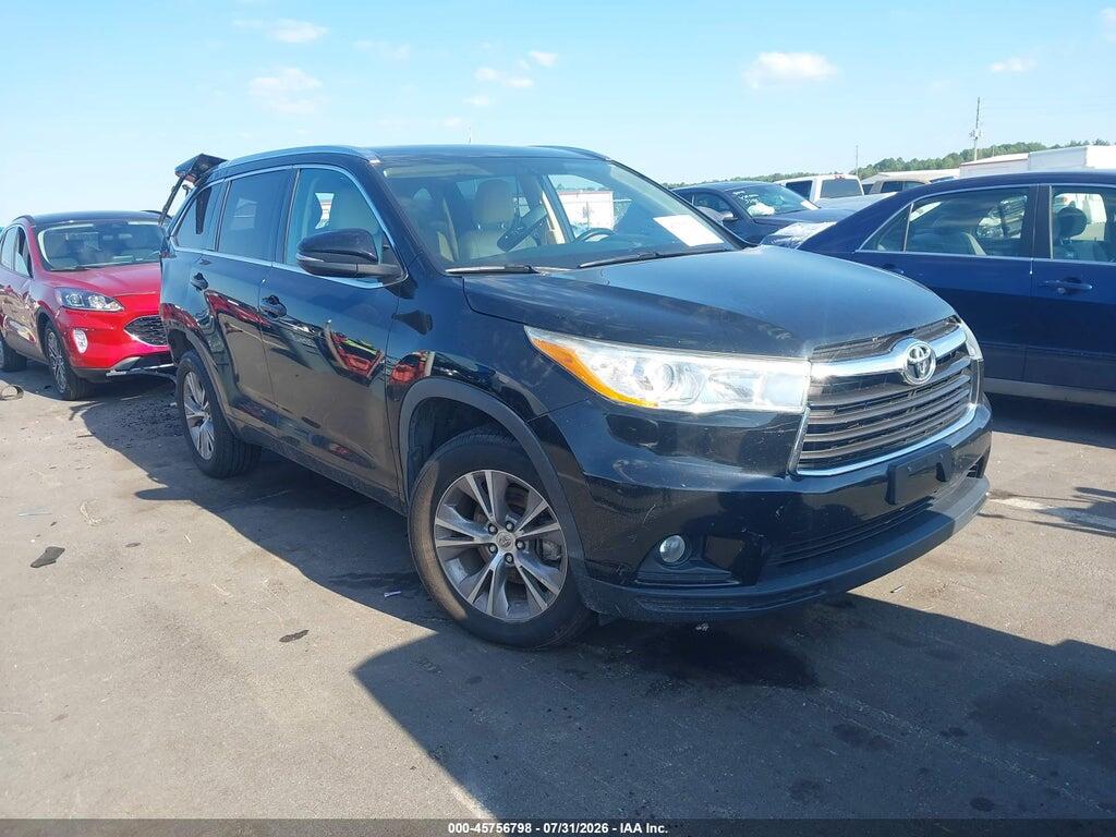 5TDJKRFH9ES024401 2014 TOYOTA HIGHLANDER photo no. 1