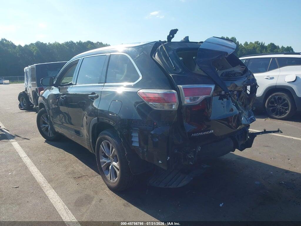 5TDJKRFH9ES024401 2014 TOYOTA HIGHLANDER photo no. 3