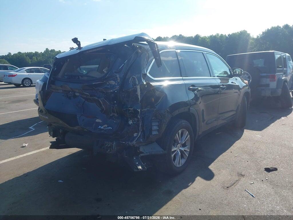 5TDJKRFH9ES024401 2014 TOYOTA HIGHLANDER photo no. 4