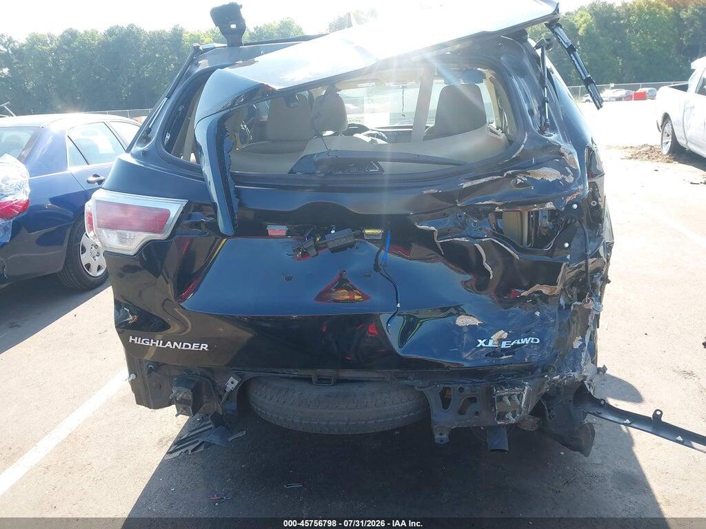 5TDJKRFH9ES024401 2014 TOYOTA HIGHLANDER photo no. 6