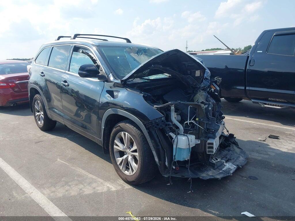 5TDJKRFH3ES058172 2014 TOYOTA HIGHLANDER photo no. 1