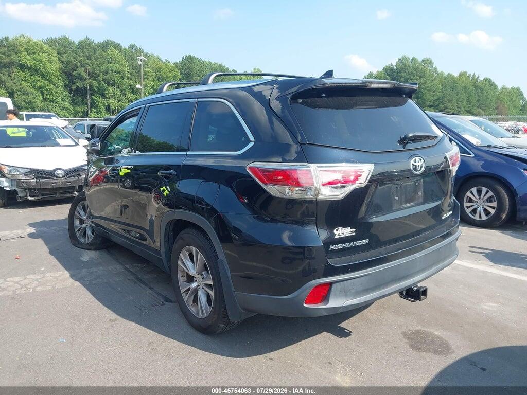 5TDJKRFH3ES058172 2014 TOYOTA HIGHLANDER photo no. 3