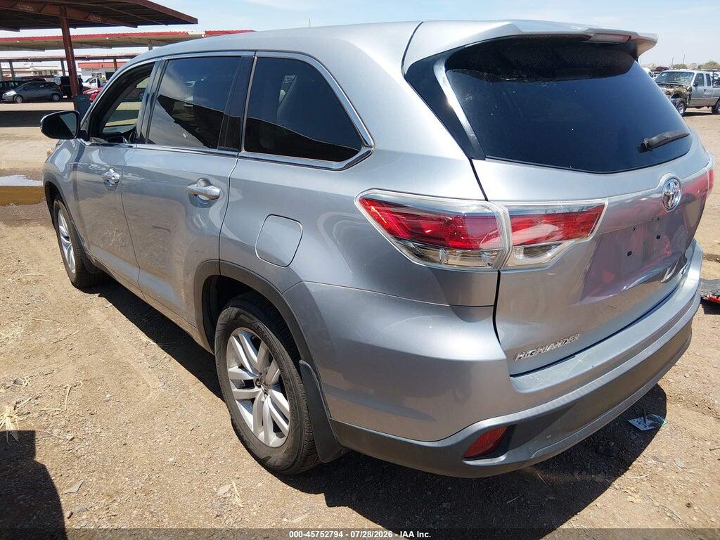 5TDBKRFH9ES045172 2014 TOYOTA HIGHLANDER photo no. 3