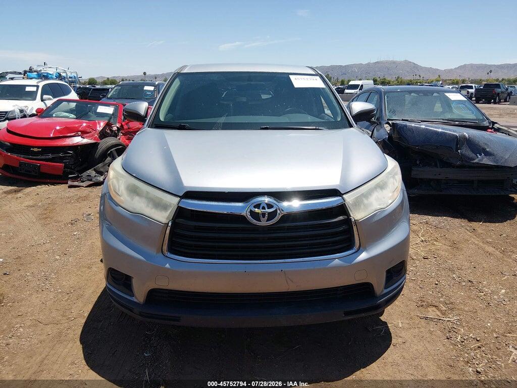 5TDBKRFH9ES045172 2014 TOYOTA HIGHLANDER photo no. 6