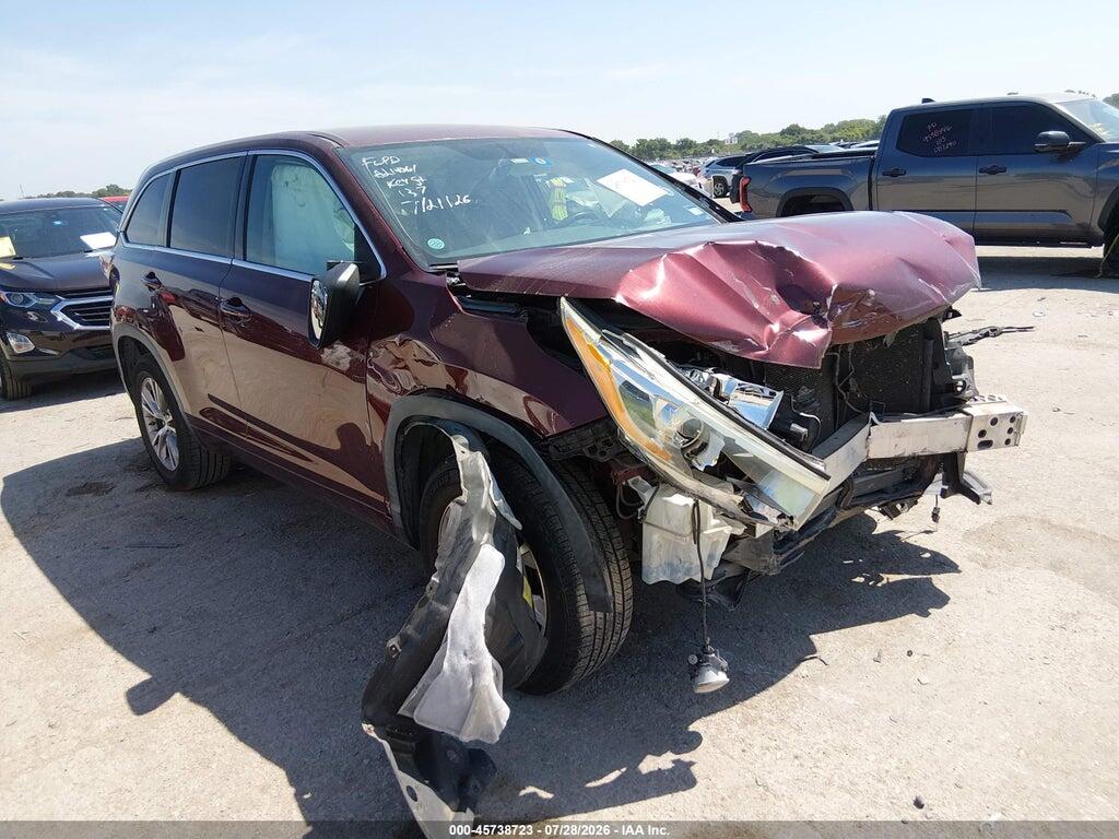 5TDZKRFH5ES032188 2014 TOYOTA HIGHLANDER photo no. 1