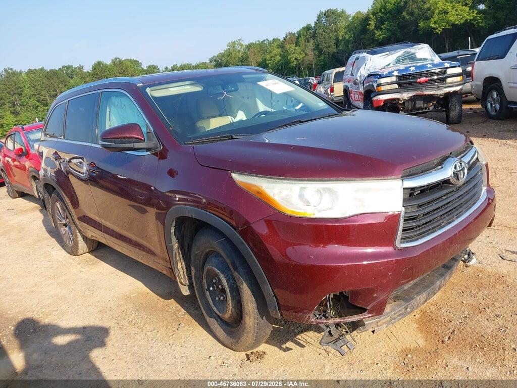 5TDJKRFH2ES014146 2014 TOYOTA HIGHLANDER photo no. 1