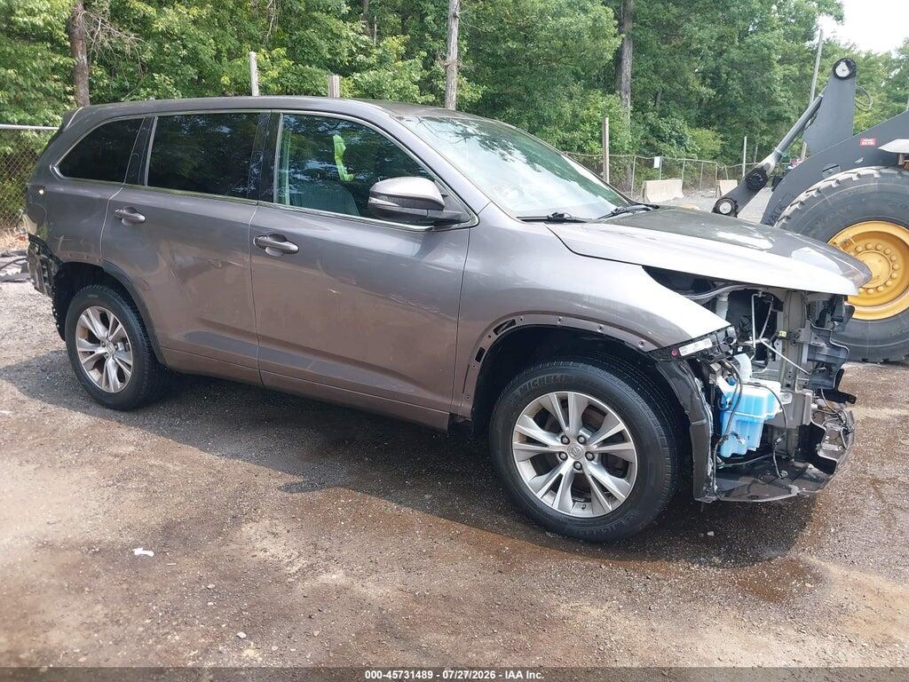5TDBKRFHXES034133 2014 TOYOTA HIGHLANDER photo no. 1
