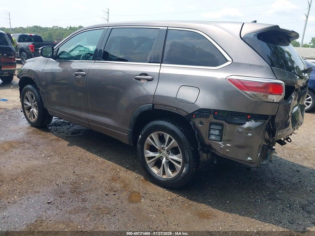 5TDBKRFHXES034133 2014 TOYOTA HIGHLANDER photo no. 3