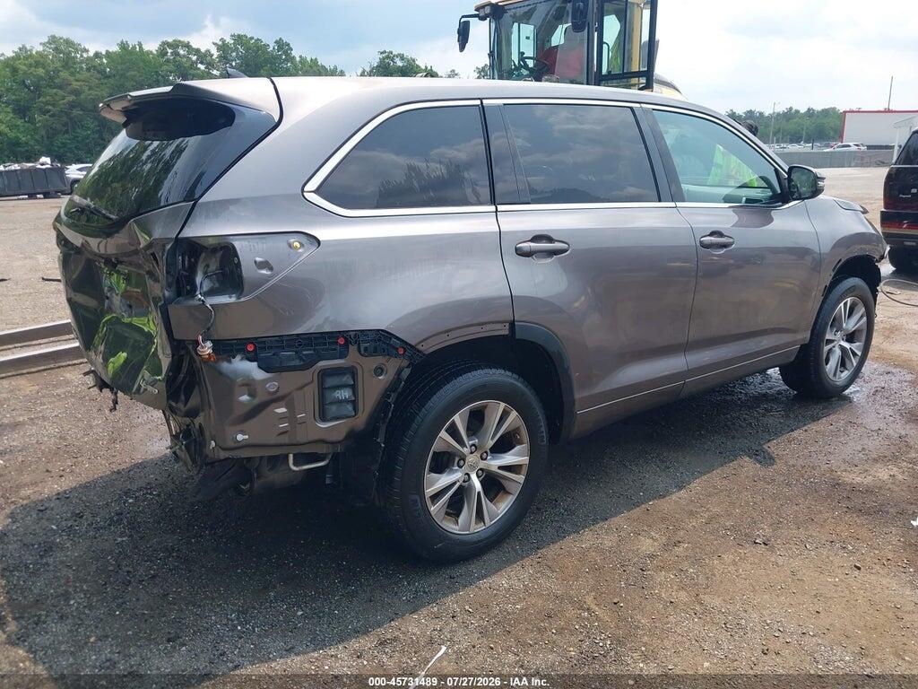 5TDBKRFHXES034133 2014 TOYOTA HIGHLANDER photo no. 4