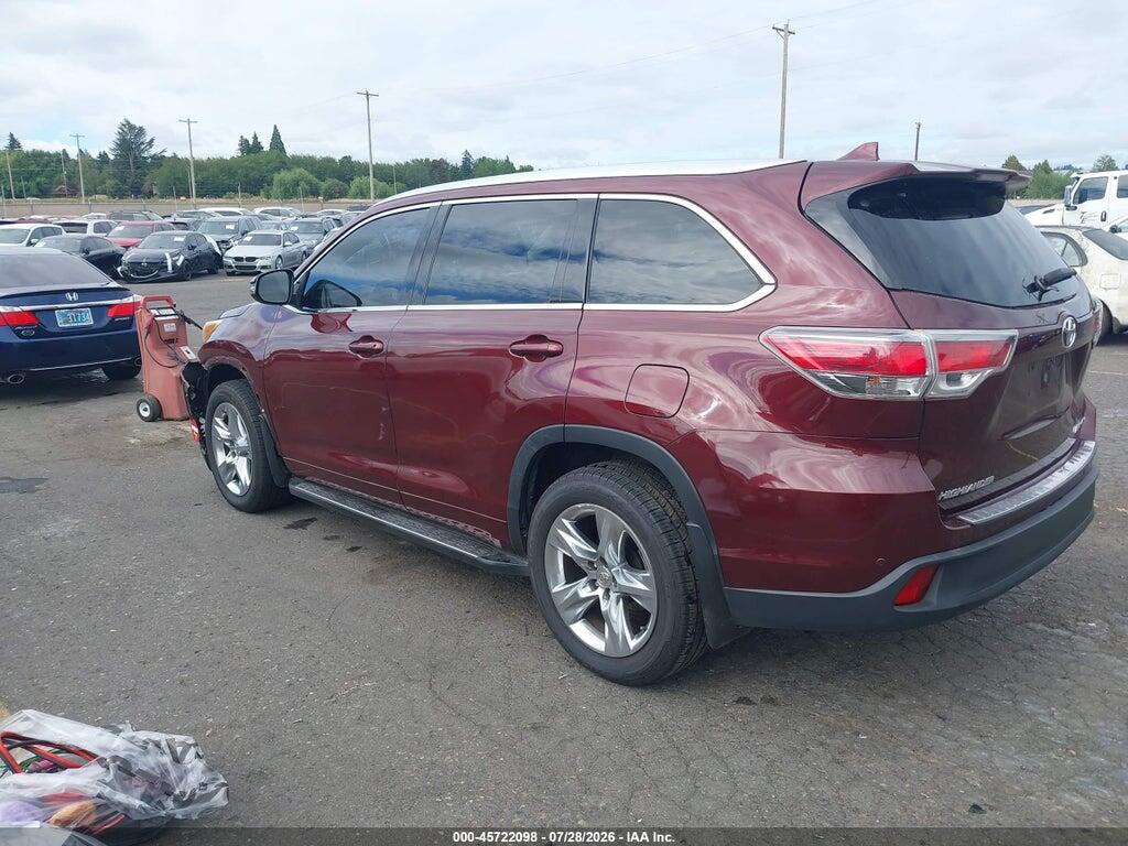 5TDDKRFH2ES027900 2014 TOYOTA HIGHLANDER photo no. 3