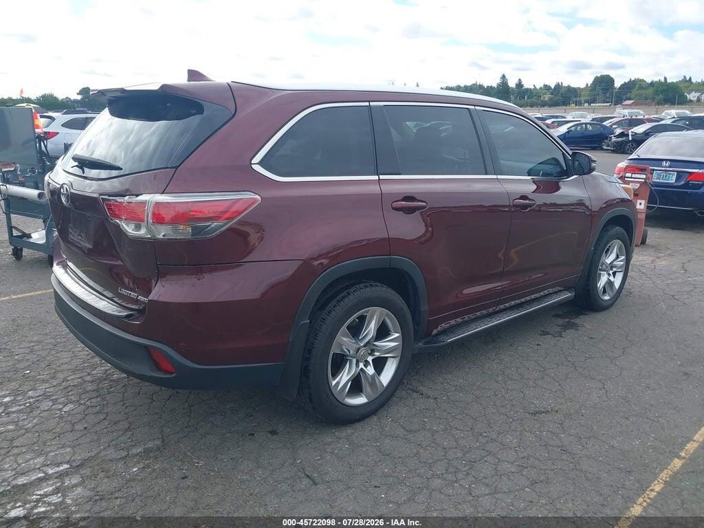 5TDDKRFH2ES027900 2014 TOYOTA HIGHLANDER photo no. 4