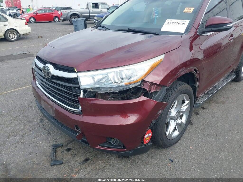 5TDDKRFH2ES027900 2014 TOYOTA HIGHLANDER photo no. 6