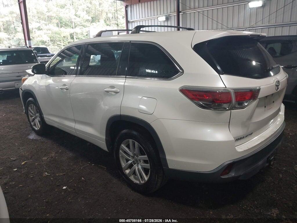 5TDZARFH6ES006153 2014 TOYOTA HIGHLANDER photo no. 3