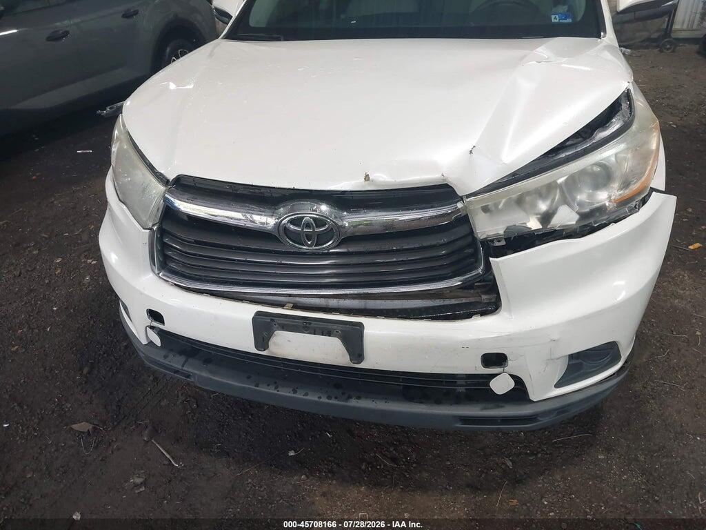 5TDZARFH6ES006153 2014 TOYOTA HIGHLANDER photo no. 6