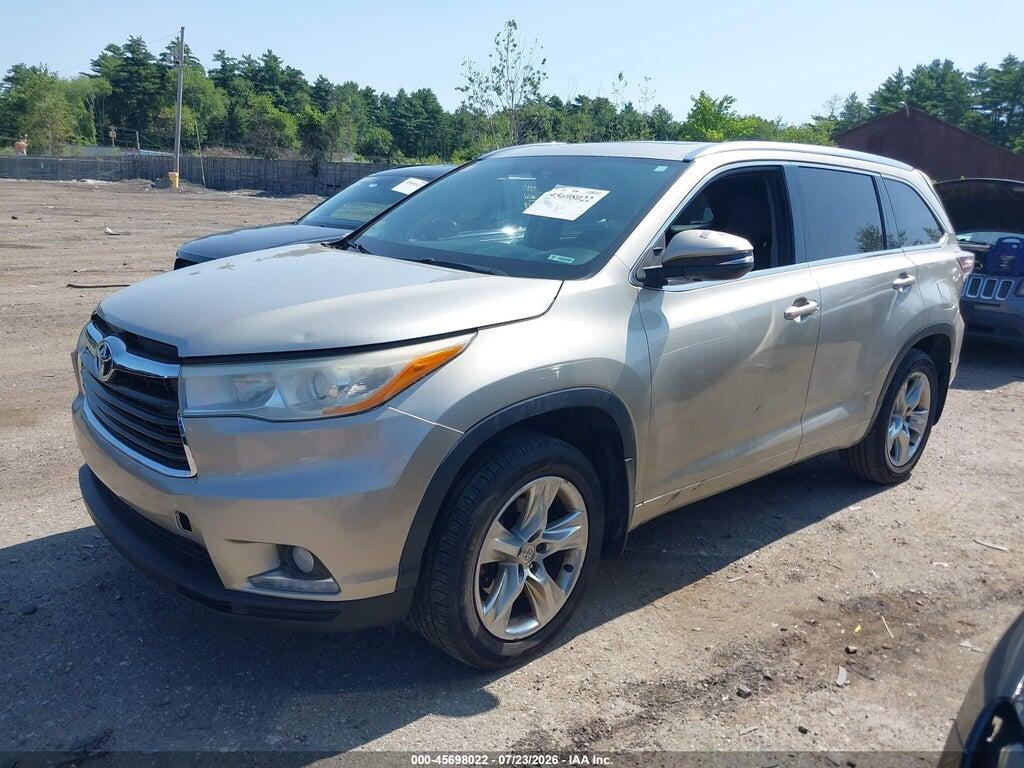 5TDDKRFH5ES040043 2014 TOYOTA HIGHLANDER photo no. 2