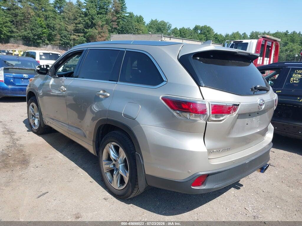 5TDDKRFH5ES040043 2014 TOYOTA HIGHLANDER photo no. 3