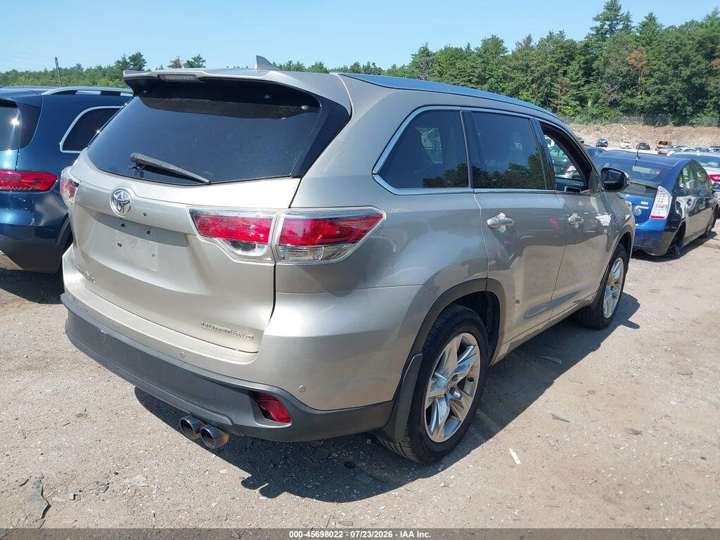 5TDDKRFH5ES040043 2014 TOYOTA HIGHLANDER photo no. 4