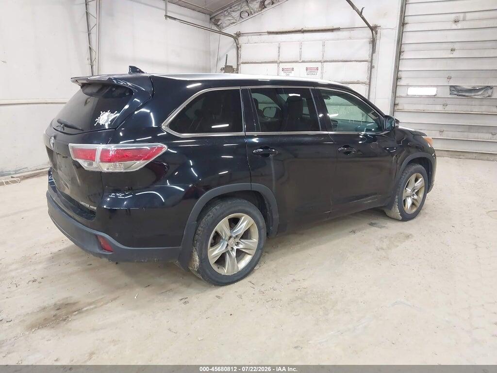 5TDDKRFH5ES026689 2014 TOYOTA HIGHLANDER photo no. 4