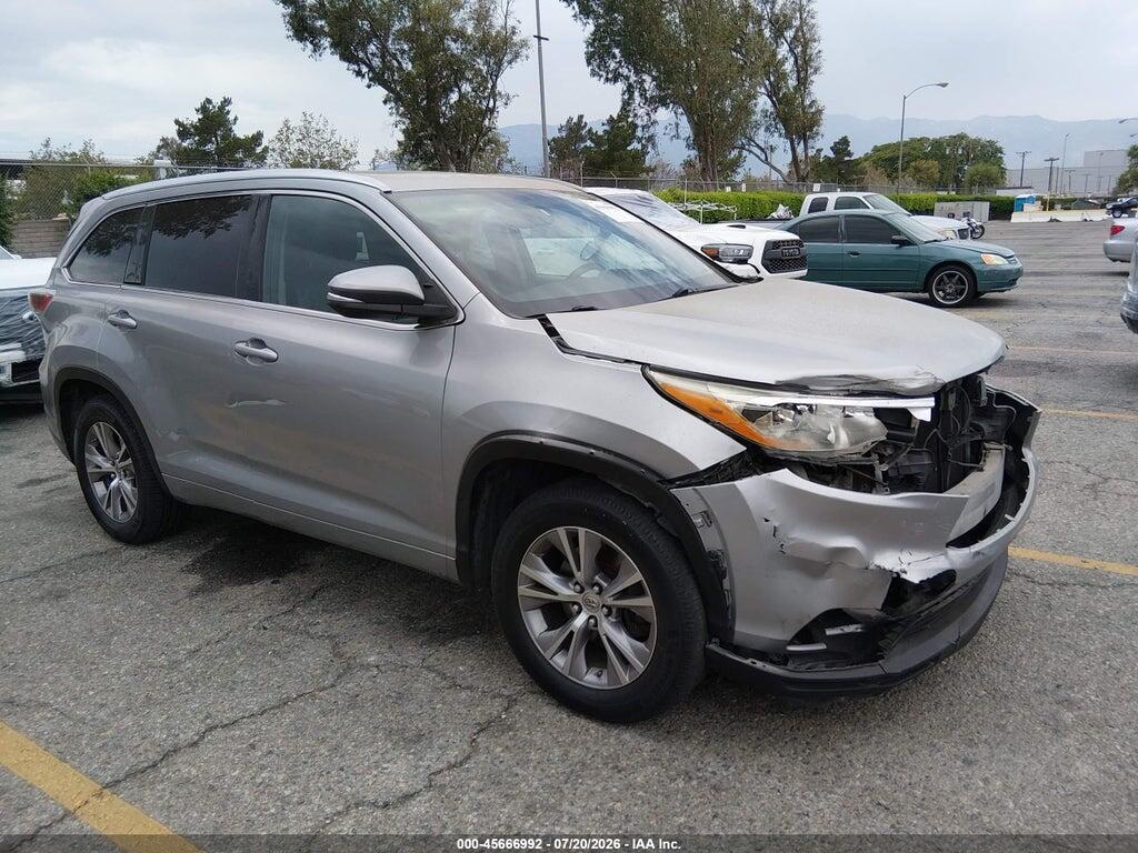 5TDKKRFH3ES013852 2014 TOYOTA HIGHLANDER photo no. 1