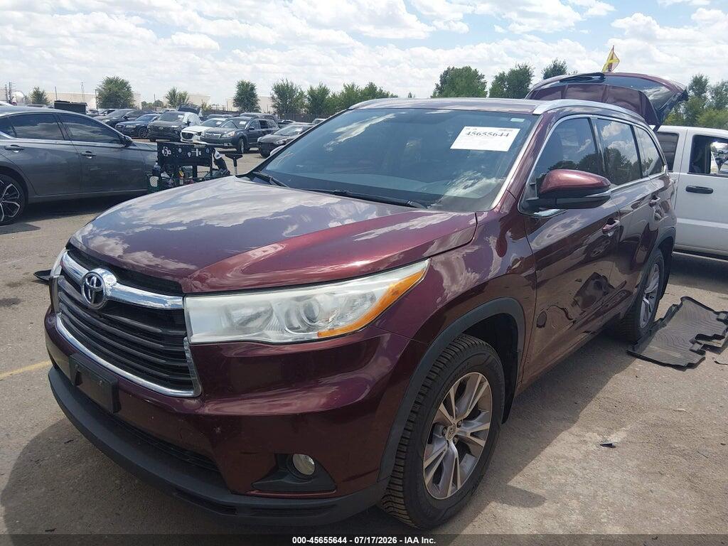 5TDJKRFHXES045595 2014 TOYOTA HIGHLANDER photo no. 12