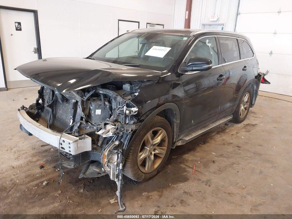5TDDKRFH0ES053461 2014 TOYOTA HIGHLANDER photo no. 2