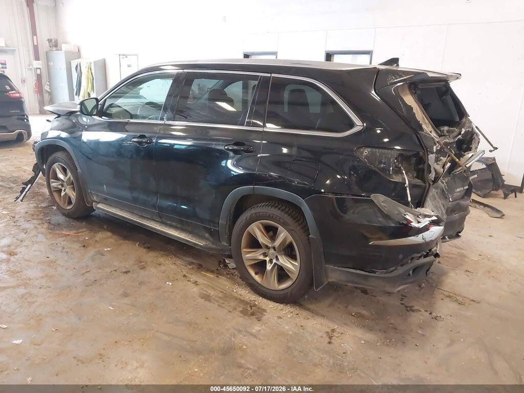 5TDDKRFH0ES053461 2014 TOYOTA HIGHLANDER photo no. 3
