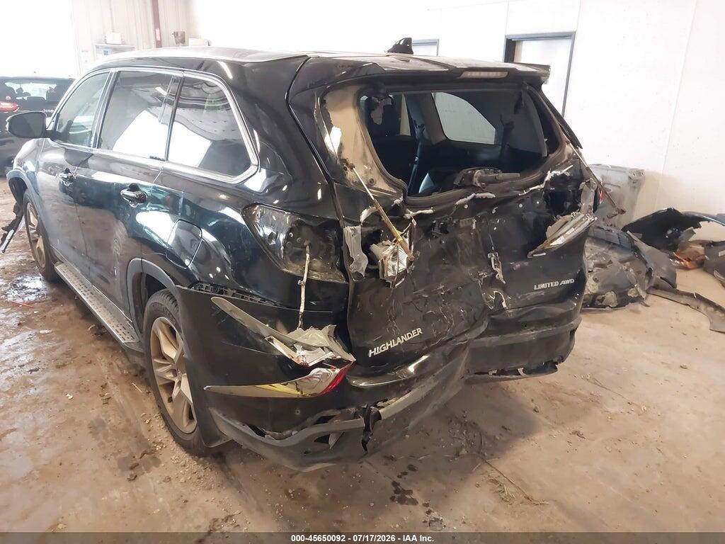 5TDDKRFH0ES053461 2014 TOYOTA HIGHLANDER photo no. 6