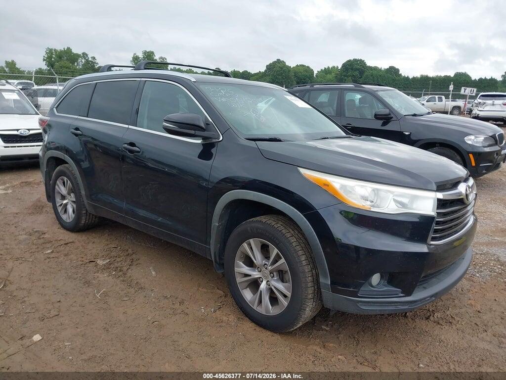 5TDJKRFH3ES054204 2014 TOYOTA HIGHLANDER photo no. 1