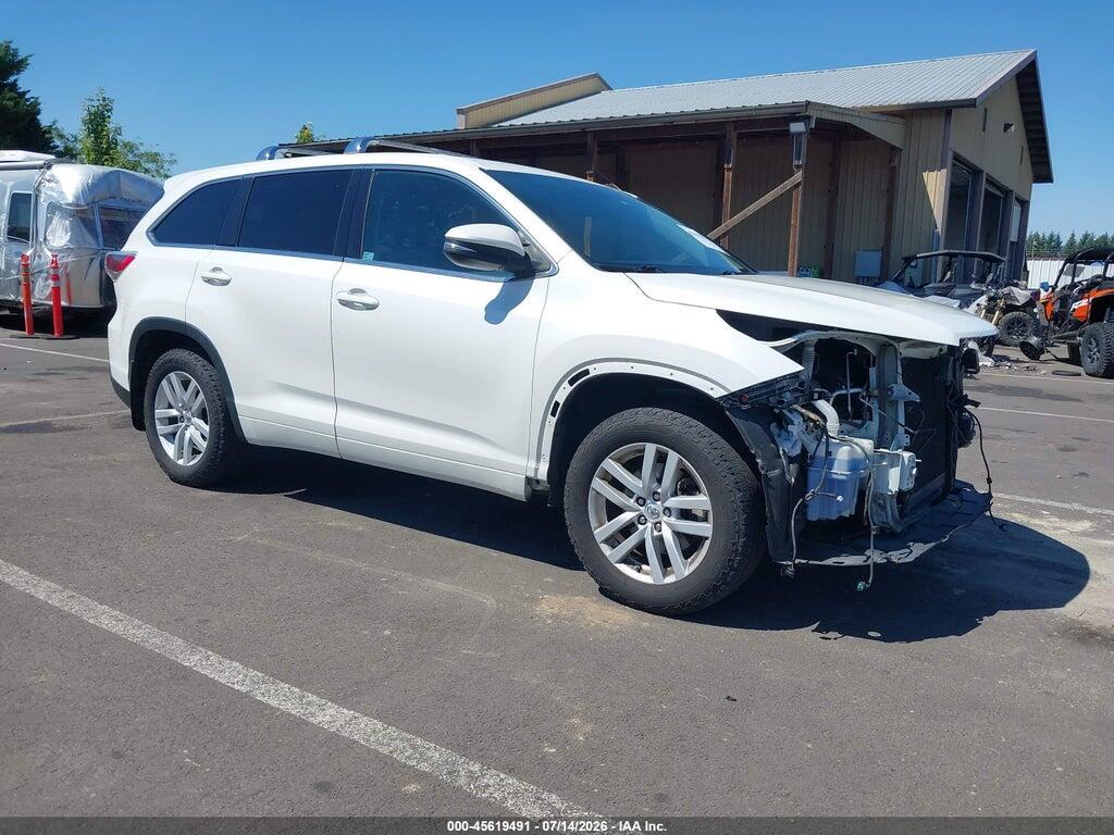 5TDBKRFH7ES011375 2014 TOYOTA HIGHLANDER photo no. 1