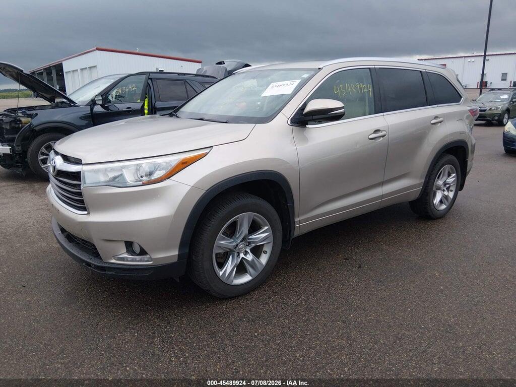 5TDDKRFH9ES035489 2014 TOYOTA HIGHLANDER photo no. 2