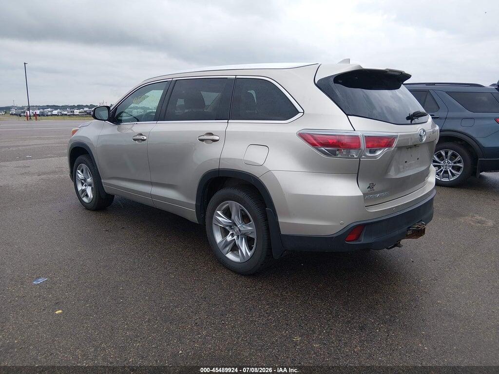 5TDDKRFH9ES035489 2014 TOYOTA HIGHLANDER photo no. 3