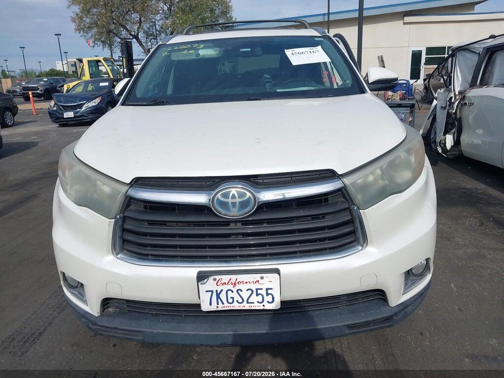 5TDDCRFH7ES004593 2014 TOYOTA HIGHLANDER HYBRID photo no. 12
