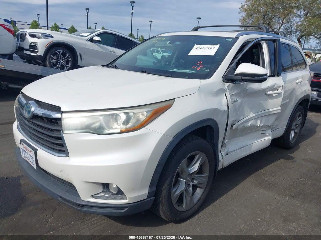 5TDDCRFH7ES004593 2014 TOYOTA HIGHLANDER HYBRID photo no. 6
