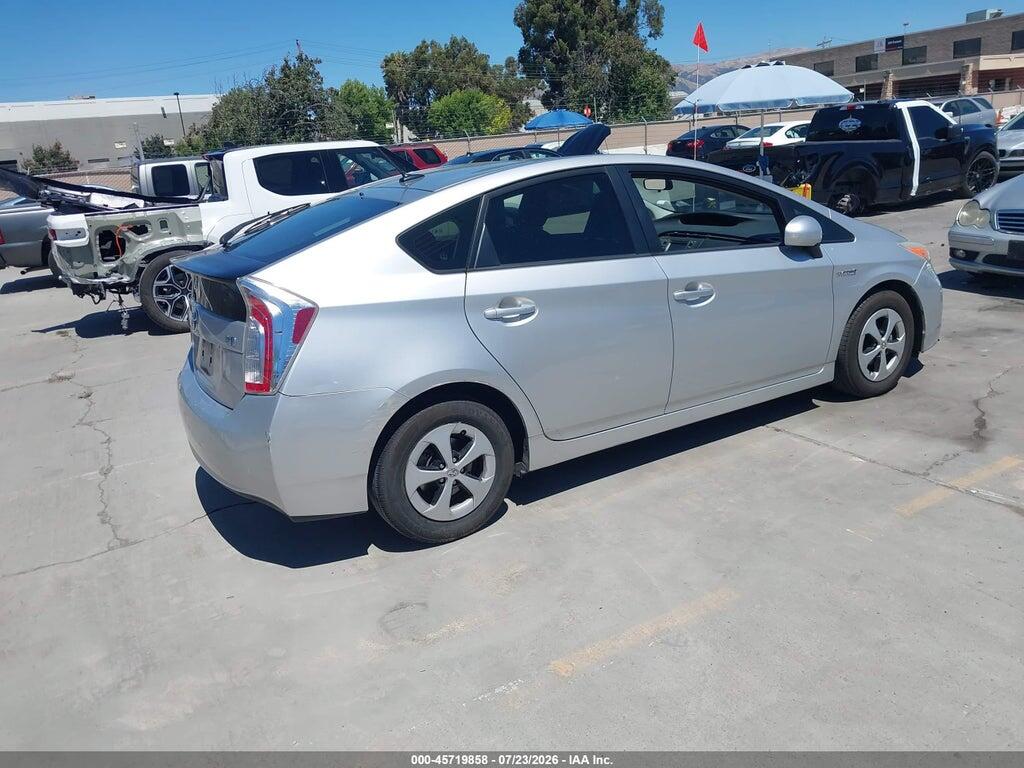 JTDKN3DU1E1738674 2014 TOYOTA PRIUS photo no. 4
